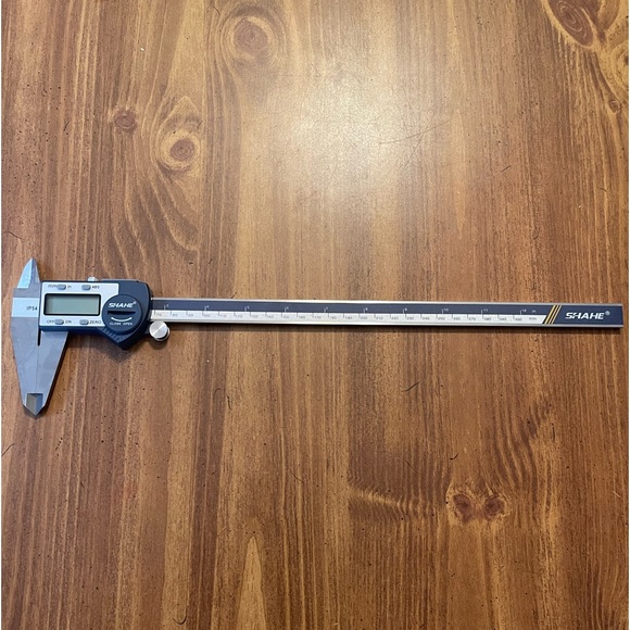 Electronic Digital Caliper Gauge Micrometer Steel Vernier Caliper Tools 12In/300 - Picture 2 of 11